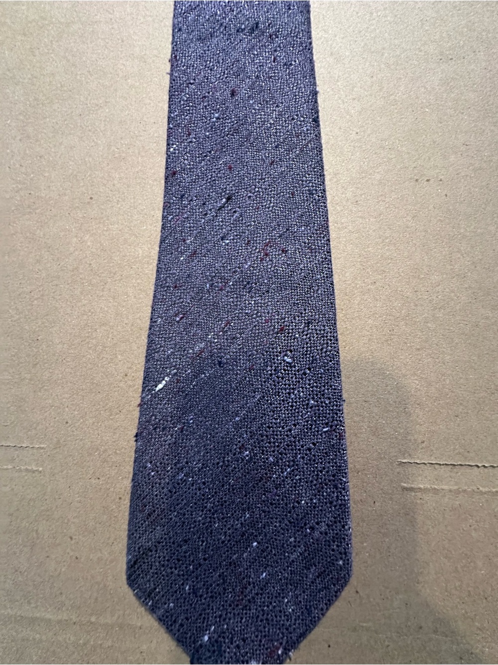 Banana Republic Purple Speckled Tie - Men Accessories